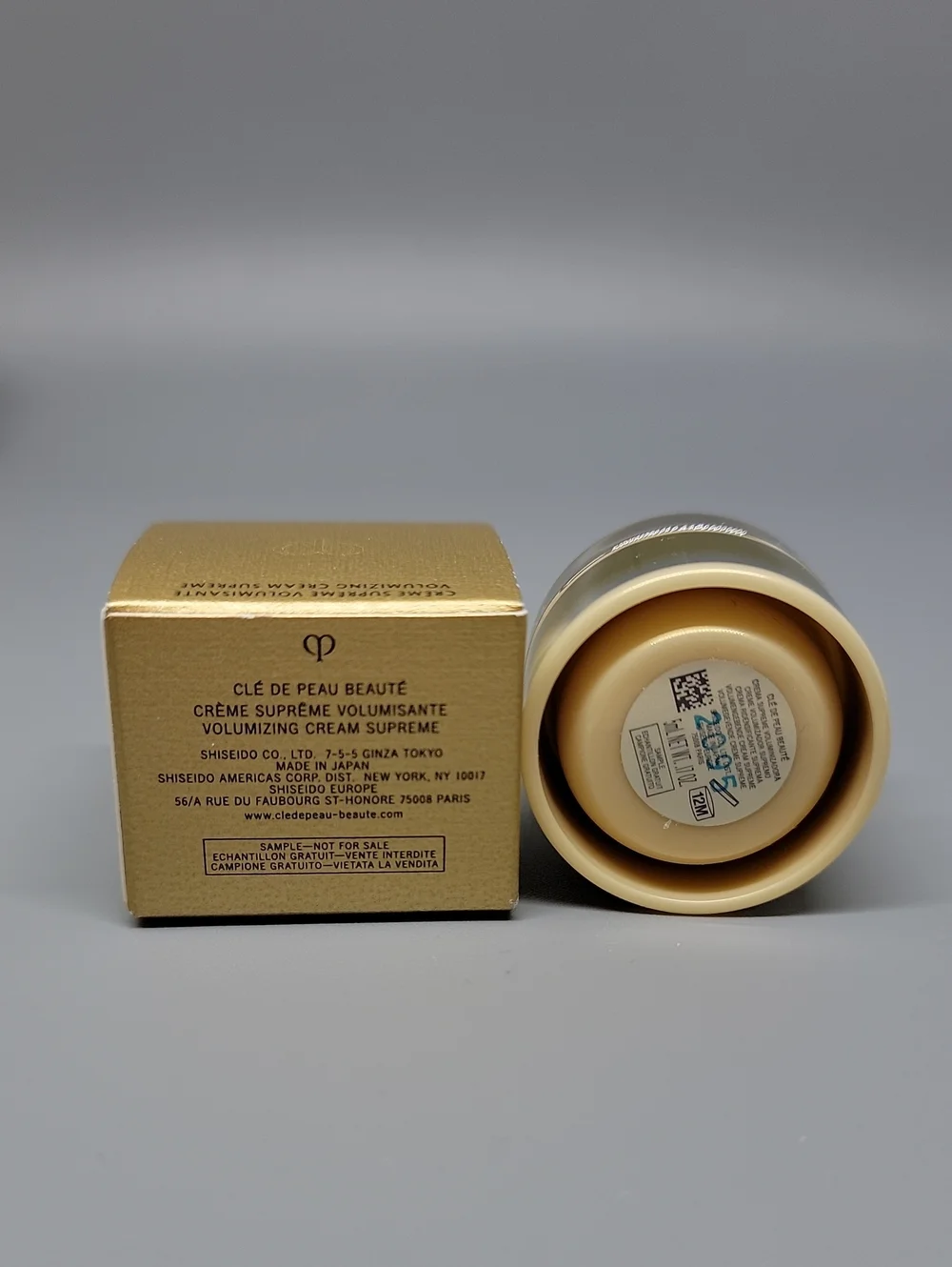 Cle De Peau 4 pc. Luxury Skincare Travel Size Samples -- Serum & Creams